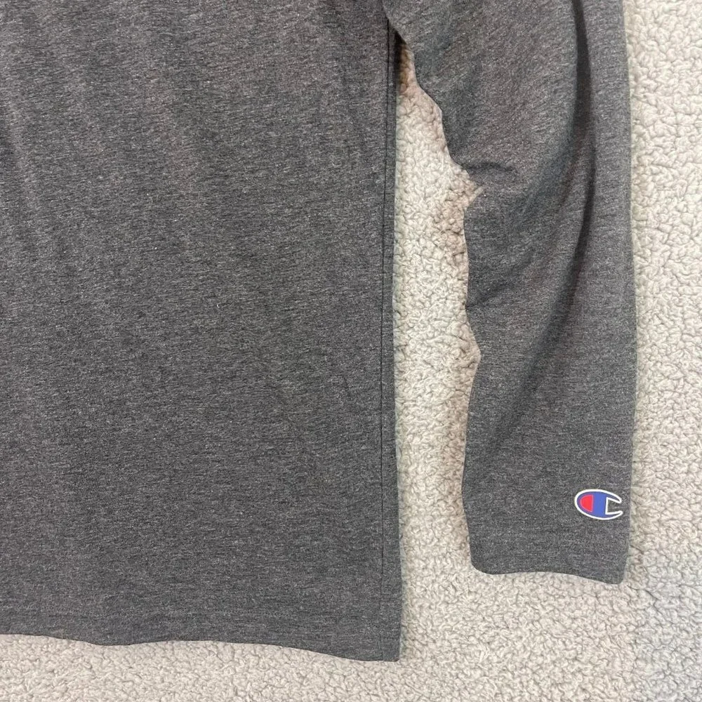 Champion Nebraska Cornhuskers Quarter 1/4 Zip Men’s Small Grey Long Sleeve Shirt